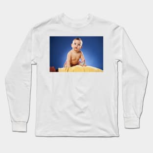 Father and his baby daughter Long Sleeve T-Shirt